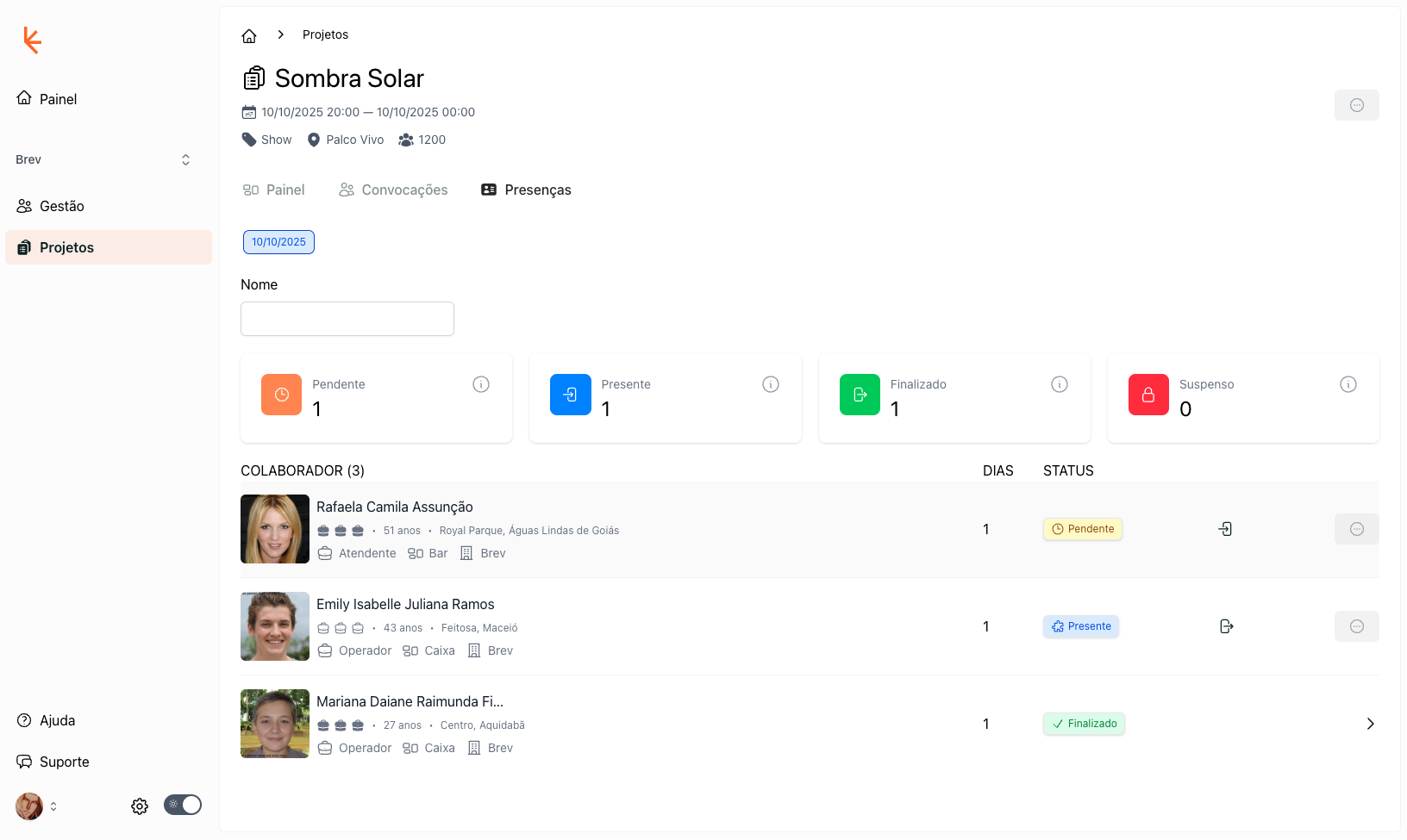 App screenshot